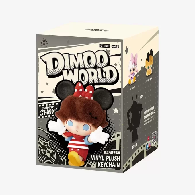 DIMOO WORLD × DISNEY Serisi – Vinil Peluş Anahtarlık Kör Kutu