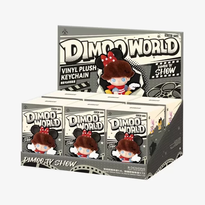 DIMOO WORLD × DISNEY Serisi – Vinil Peluş Anahtarlık Kör Kutu