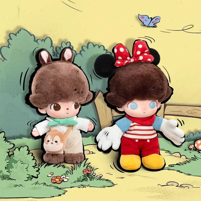 DIMOO WORLD × DISNEY Serisi – Vinil Peluş Anahtarlık Kör Kutu
