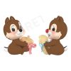 Disney Chip “N Dale Eğlenceyi Seven Kardeşler Serisi Figürleri “Hediye Değişimi” Gizli Sürümü