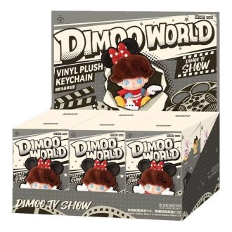 Disney Dimoo World Vinil Peluş Kolye Mühürlü Kutu (6 Kör Kutu)