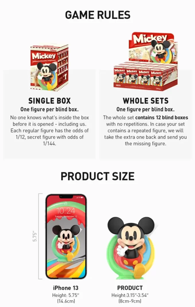 Disney Mickey Sınırsız Hayal Gücü Çocukluğu Serisi Figürleri