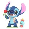 Disney Stitch On a Date Figürleri “Çiçek Sunma”