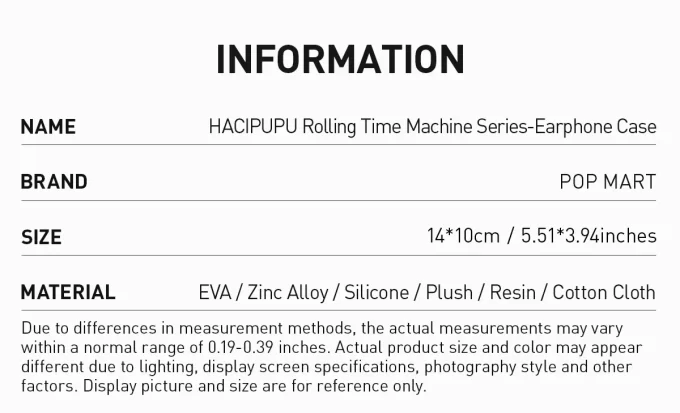 HACIPUPU Rolling Time Machine Serisi – Kulaklık Kutusu
