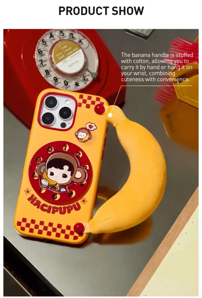 HACIPUPU Rolling Time Machine Serisi – Telefon Kılıfı