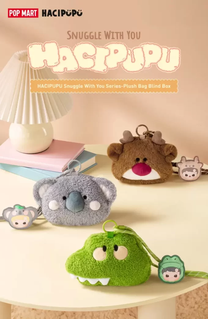 HACIPUPU Snuggle With You Serisi – Peluş Çanta Kör Kutu