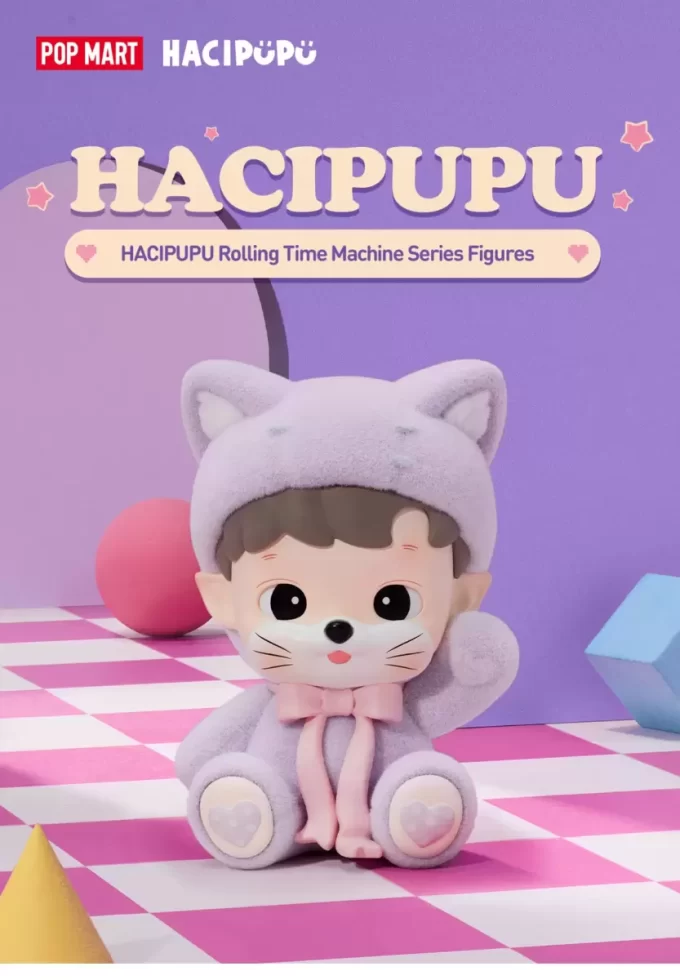 HACIPUPU Zaman Makinesi Serisi Figürleri