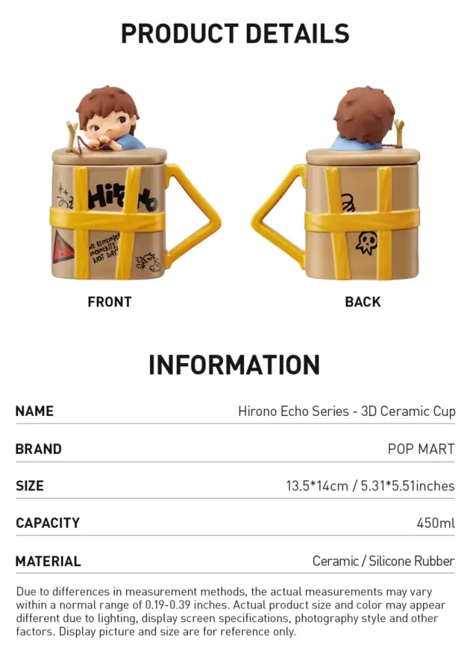 Hirono Echo Serisi – 3D Seramik Bardak