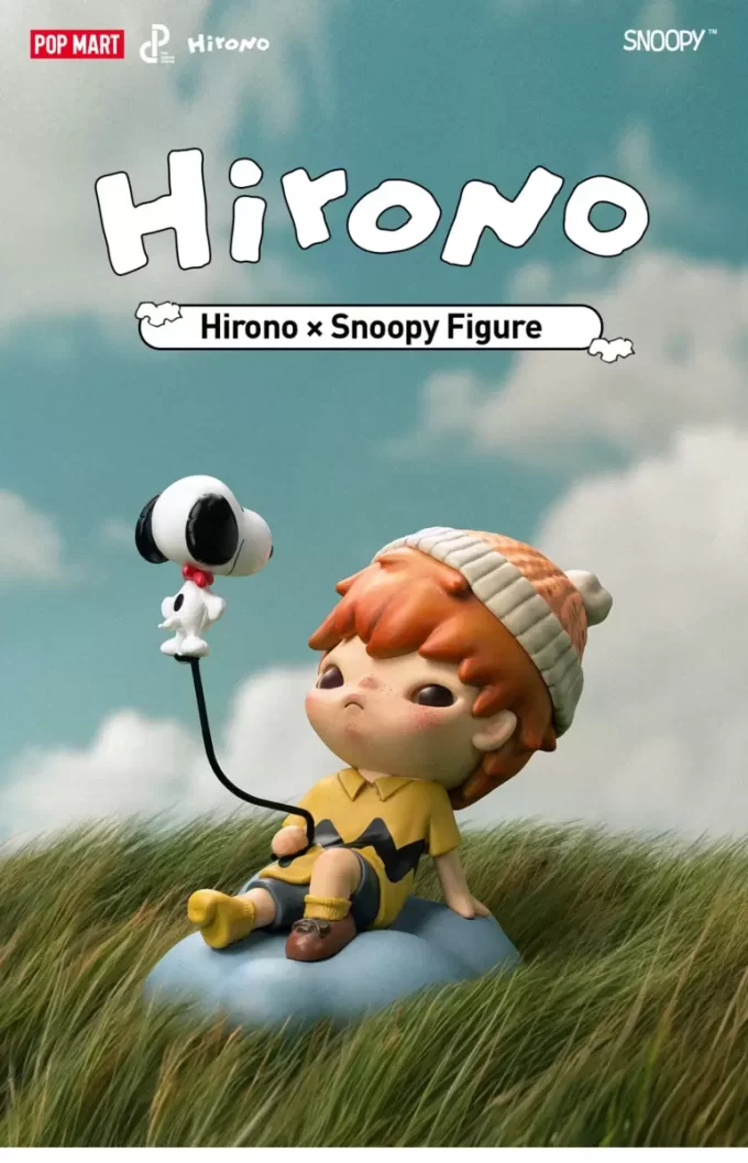 Hirono × Snoopy Figürü