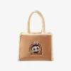 Klasik Çanta Serisi – LABUBU Peluş Tote Çanta (Kahverengi)