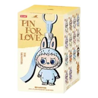 Labubu Aşk Peluş Kolye İğnesi Mühürlü Kutu (A-M) (1 Kör Kutu)