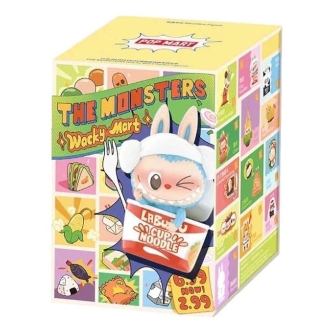 Labubu Wacky Mart Figürü Mühürlü Kutular (1 Kör Kutu)