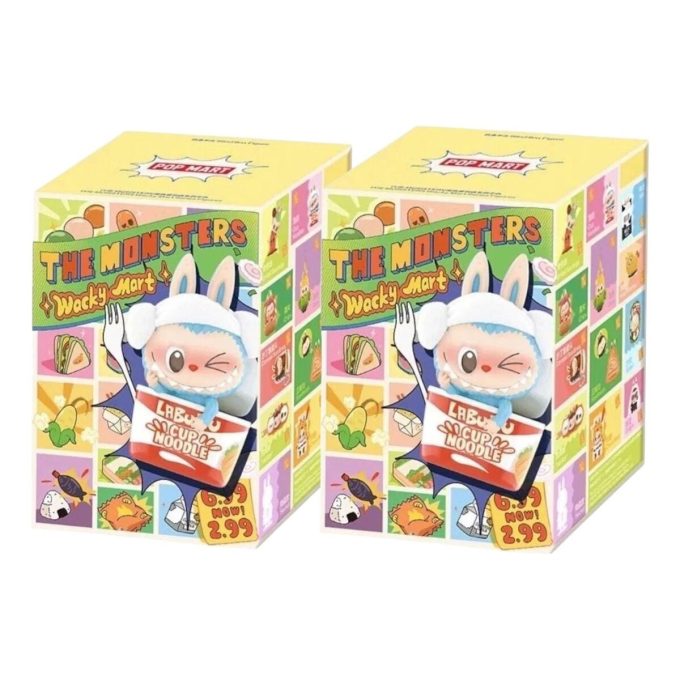 Labubu Wacky Mart Figürü Mühürlü Kutular (2 Kör Kutu)