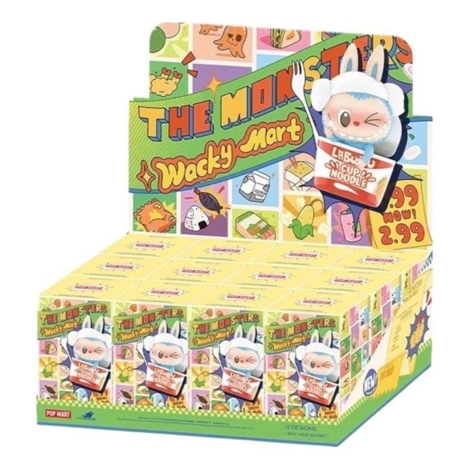 Labubu Wacky Mart Figürlü Mühürlü Kutular (12 Kör Kutu)
