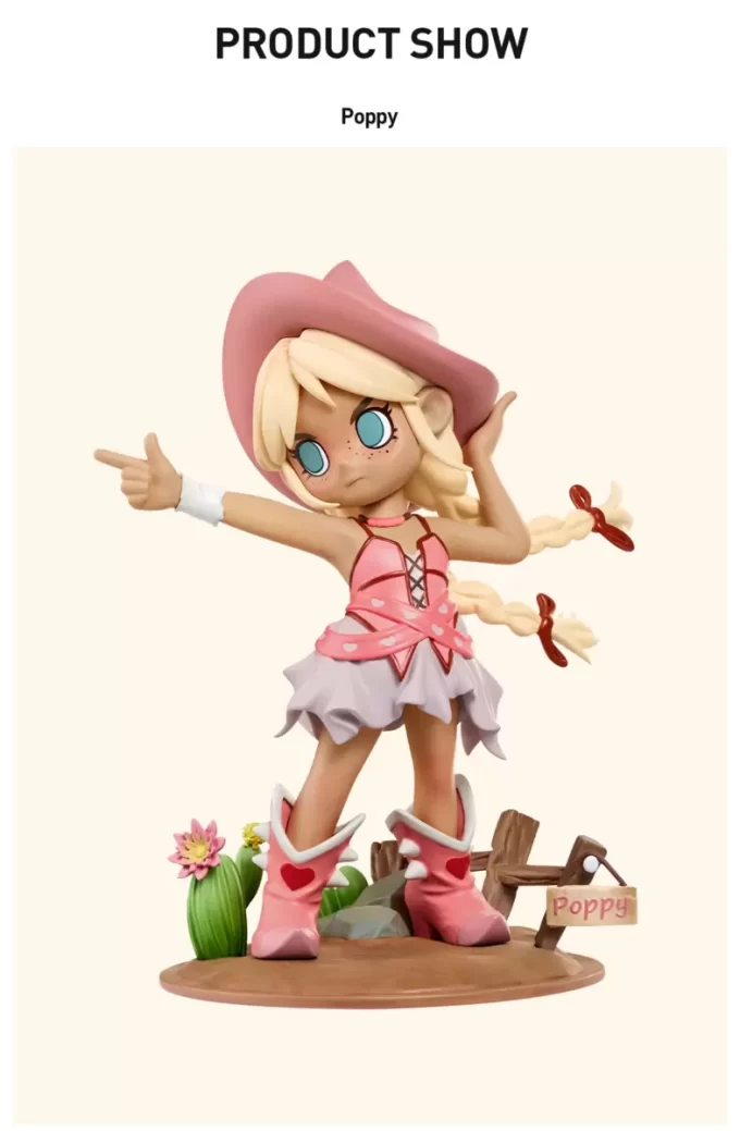 Lil Peach Riot Western Riot Figürinleri