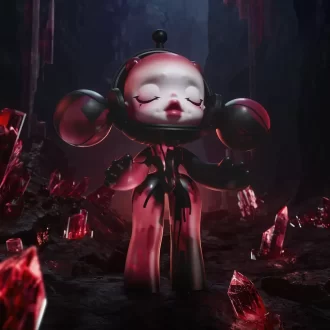 MEGA α SKULLPANDA %400 Kırmızı Kristal