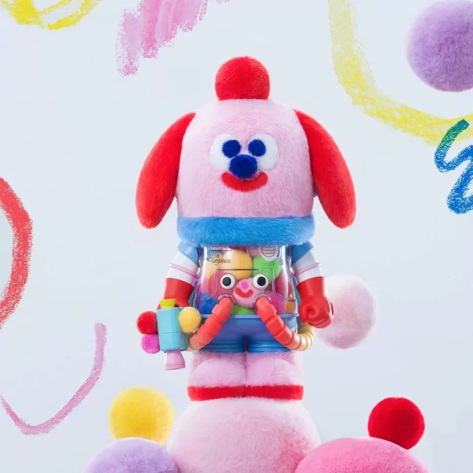 MEGA SPACE MOLLY 400% Jon Burgerman