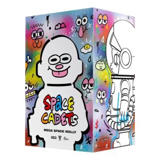 Mega Space Molly 400% Jon Burgerman Space Cadets Mühürlü Kutular (1 Kör Kutu)