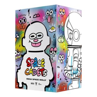 Mega Space Molly 400% Jon Burgerman Space Cadets Mühürlü Kutular (1 Kör Kutu)