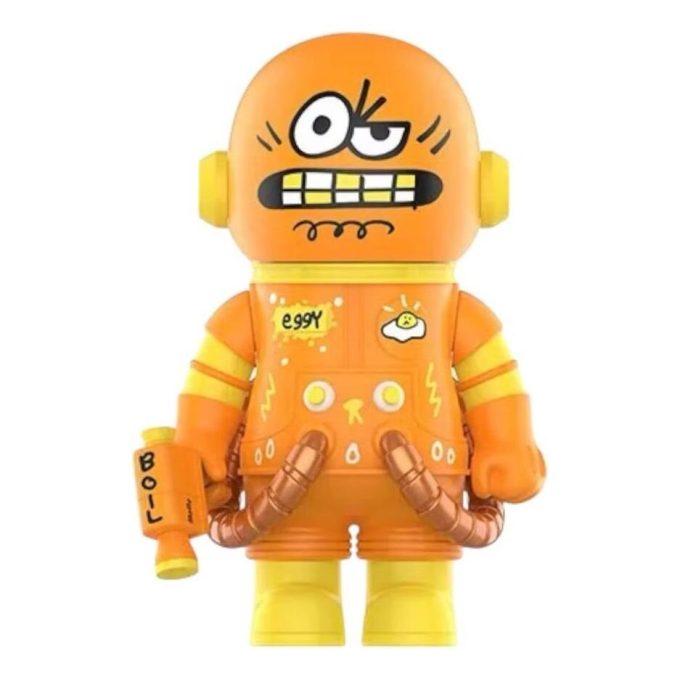 Mega Space Molly 400% Jon Burgerman Uzay Kadetleri “Yumurtalı”