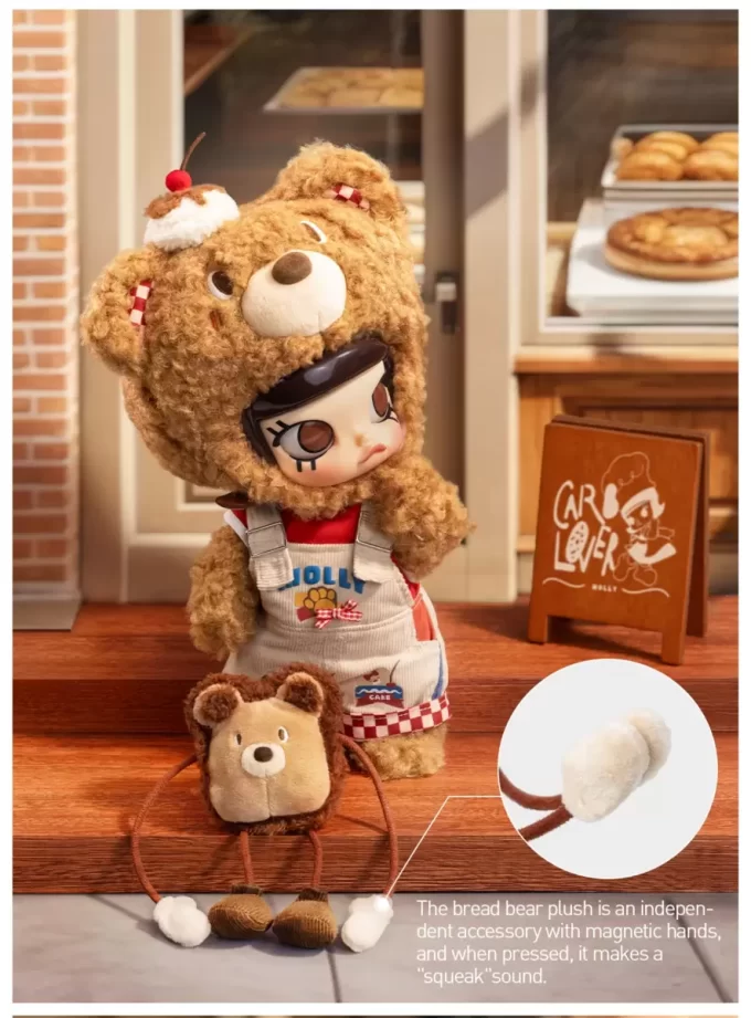 MOLLY Bear Bread 1/8 Aksiyon Figürü
