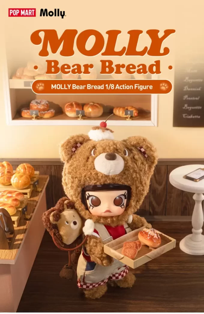 MOLLY Bear Bread 1/8 Aksiyon Figürü