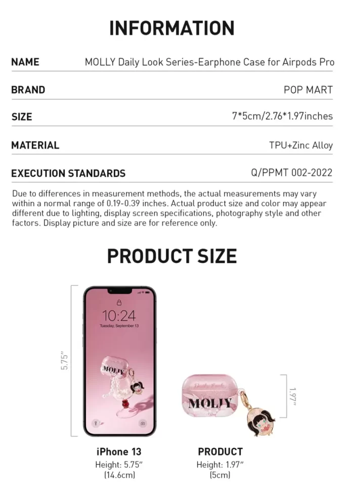 MOLLY Daily Look Serisi – Airpods Pro İçin Kulaklık Kılıfı