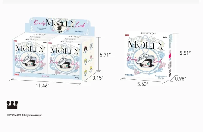 MOLLY Günlük Görünüm Serisi – Kartlık Kolye Kör Kutu