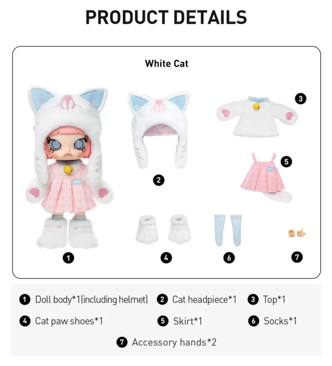 MOLLY Peekaboo 1/8 Aksiyon Figürü