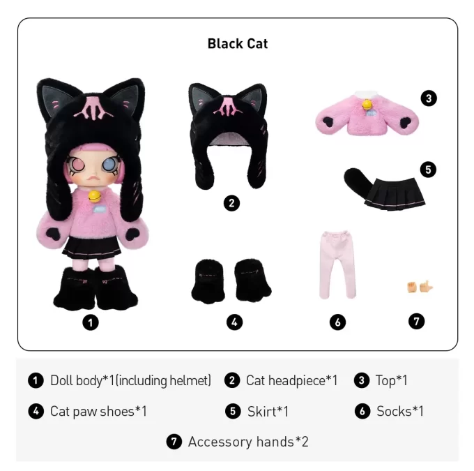 MOLLY Peekaboo 1/8 Aksiyon Figürü