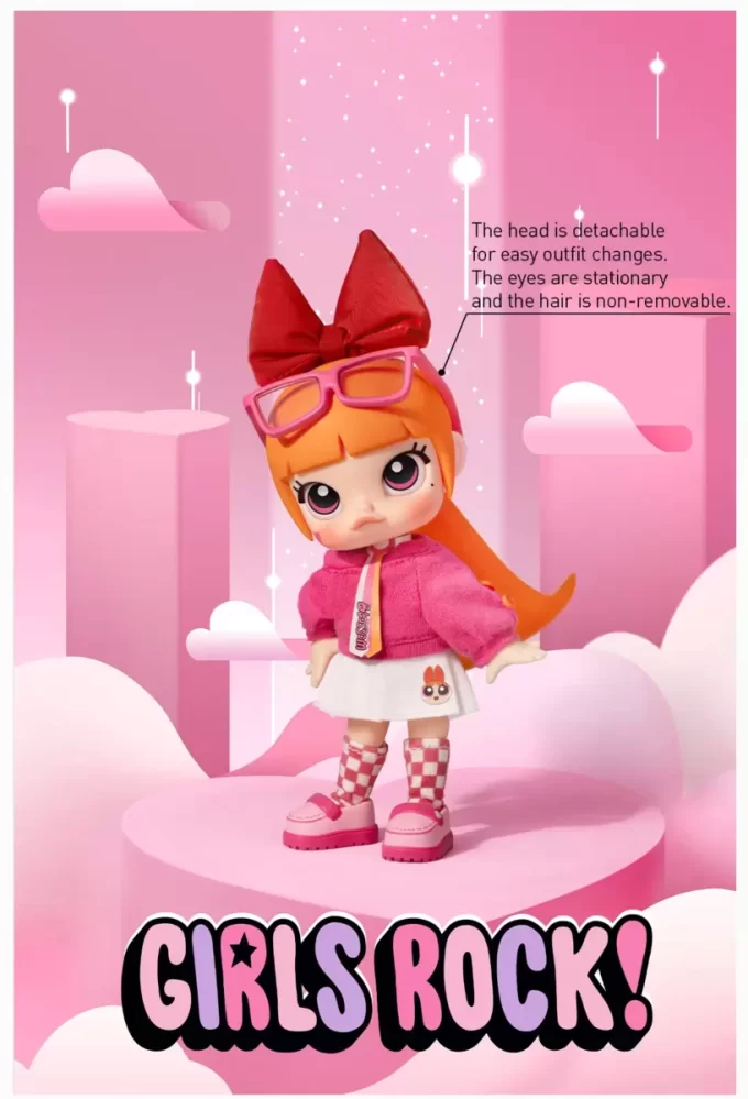 MOLLY × Powerpuff Girls Serisi Aksiyon Figürü