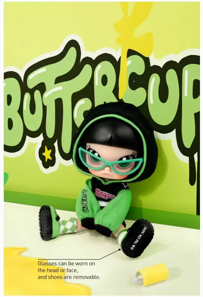 MOLLY × Powerpuff Girls Serisi Aksiyon Figürü