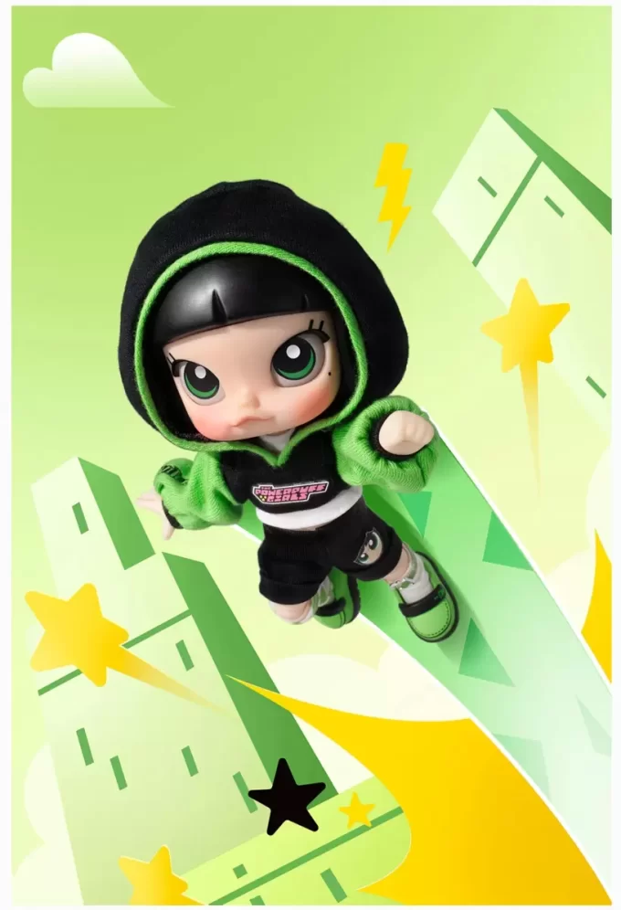 MOLLY × Powerpuff Girls Serisi Aksiyon Figürü