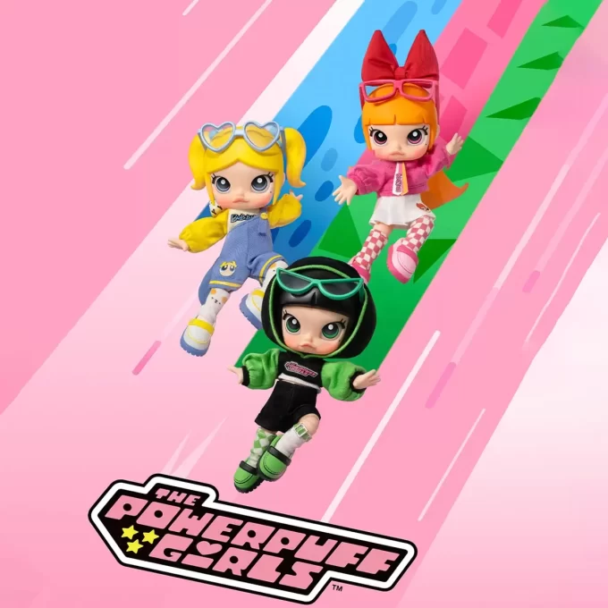 MOLLY × Powerpuff Girls Serisi Aksiyon Figürü