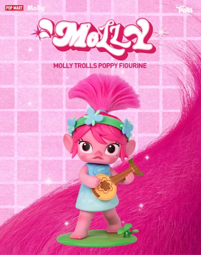 Molly Trolls Haşhaş Heykelciği