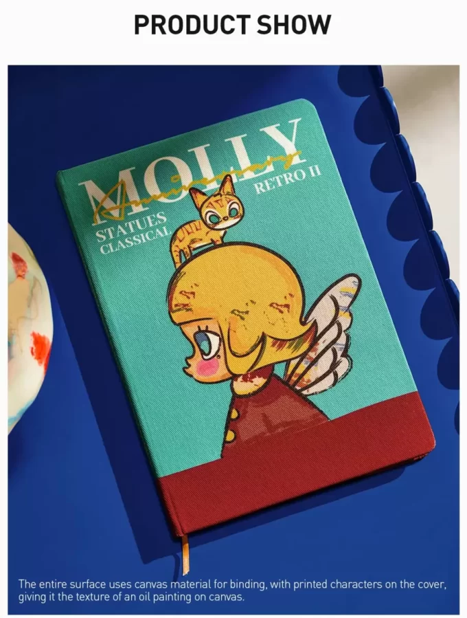 MOLLY Yıldönümü Heykelleri Klasik Retro 2 Serisi – Defter