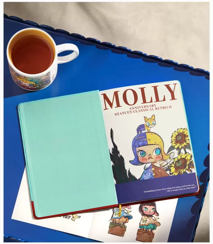 MOLLY Yıldönümü Heykelleri Klasik Retro 2 Serisi – Defter