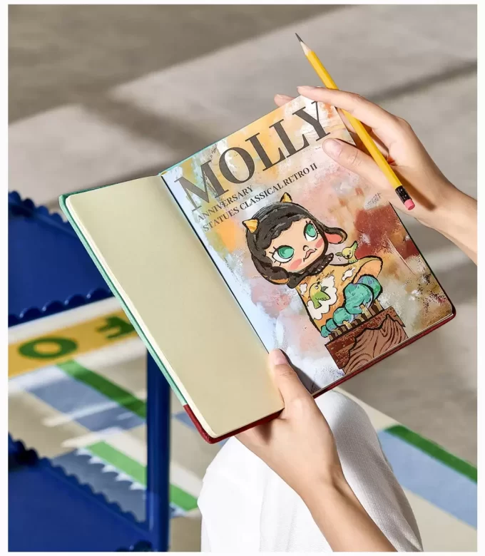 MOLLY Yıldönümü Heykelleri Klasik Retro 2 Serisi – Defter