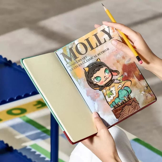 MOLLY Yıldönümü Heykelleri Klasik Retro 2 Serisi – Defter