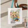 MOLLY Yıldönümü Heykelleri Klasik Retro 2 Serisi – Kanvas Çanta