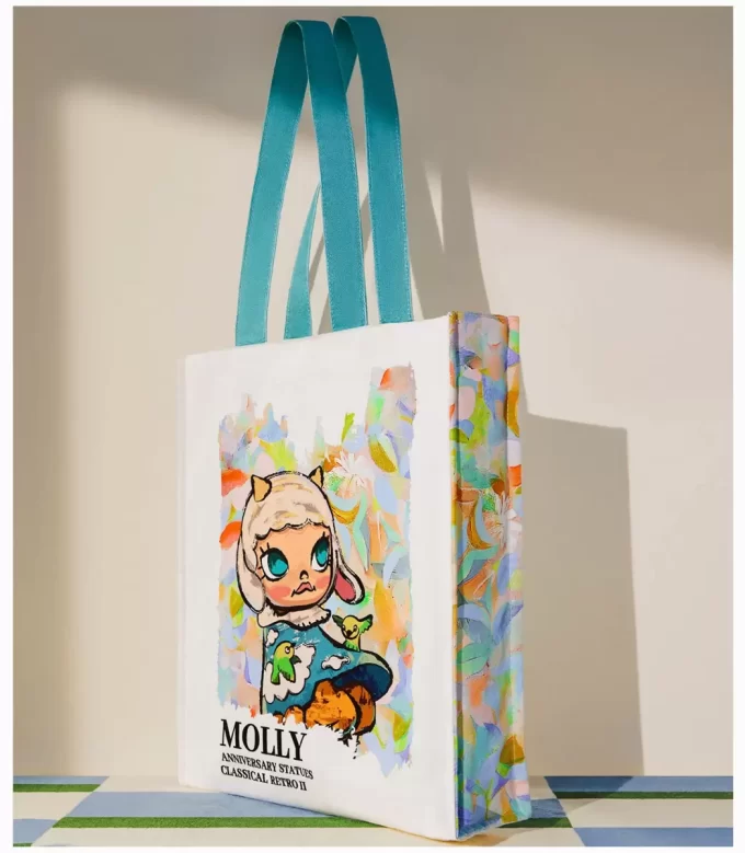 MOLLY Yıldönümü Heykelleri Klasik Retro 2 Serisi – Kanvas Çanta