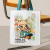 MOLLY Yıldönümü Heykelleri Klasik Retro 2 Serisi – Kanvas Çanta