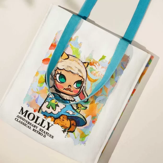 MOLLY Yıldönümü Heykelleri Klasik Retro 2 Serisi – Kanvas Çanta
