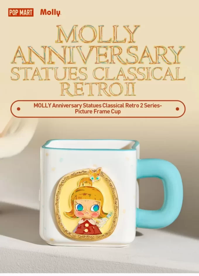 MOLLY Yıldönümü Heykelleri Klasik Retro 2 Serisi – Resim Çerçevesi Kupası