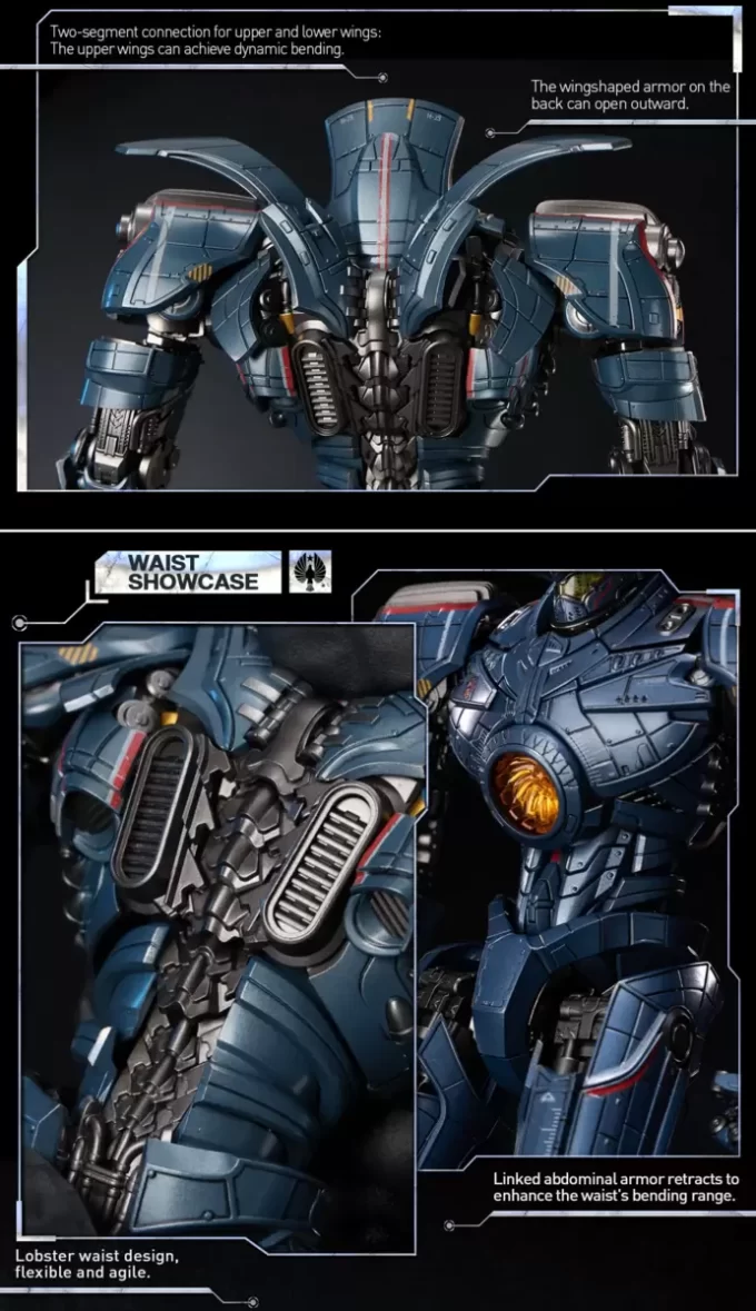 Pasifik Savaşı: Gipsy Danger Pres Döküm Aksiyon Figürü