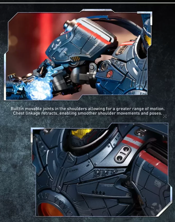 Pasifik Savaşı: Gipsy Danger Pres Döküm Aksiyon Figürü