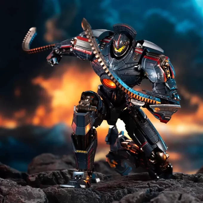 Pasifik Savaşı: Gipsy Danger Pres Döküm Aksiyon Figürü