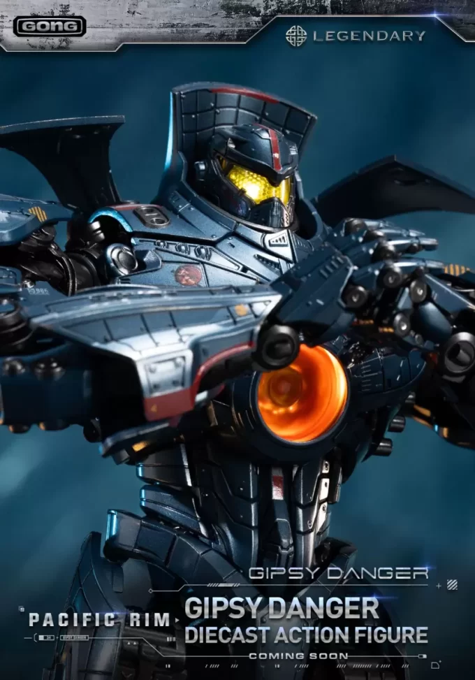 Pasifik Savaşı: Gipsy Danger Pres Döküm Aksiyon Figürü