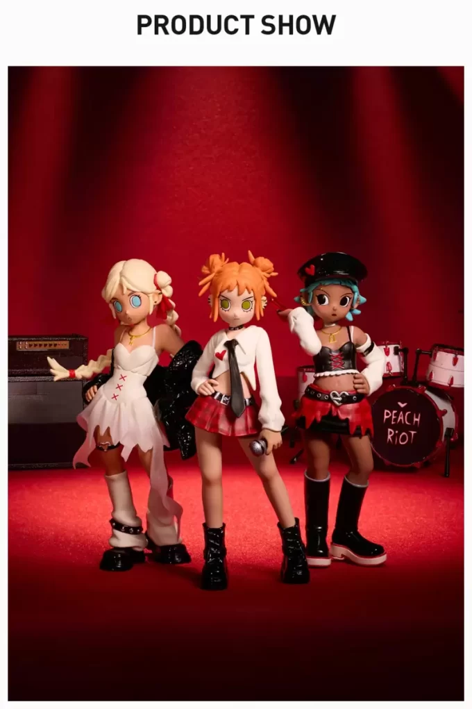 Peach Riot Bloody Valentine Figürleri