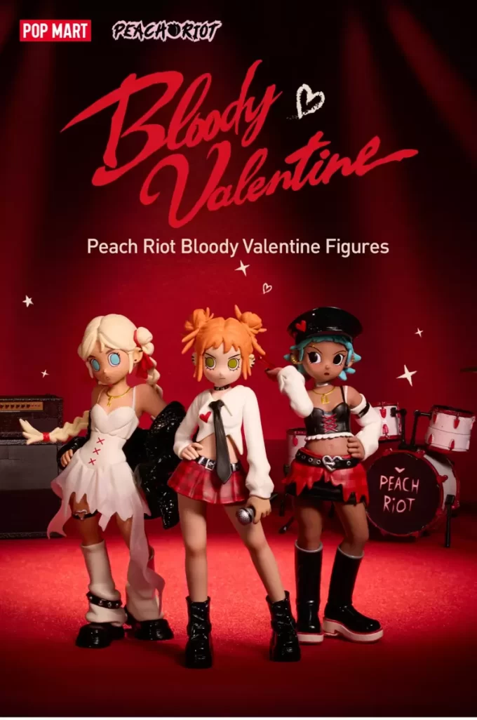 Peach Riot Bloody Valentine Figürleri